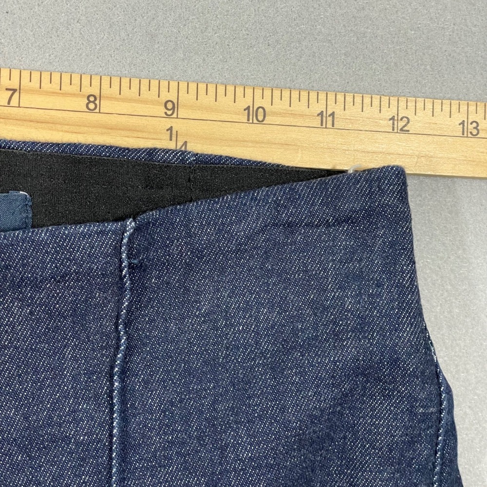 Spanx Denim Demi Boot Raw Indigo Jeans Size XS 21161R - Picture 6 of 13